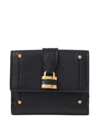 Chlo&eacute; mini Paddington lock-detail wallet - Black
