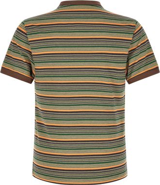 Marni Horizontal-Striped Cotton Jersey T-shirt - Green