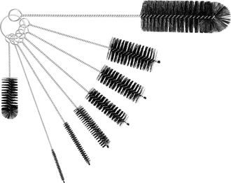 OEM Cepillo Para Biberones, Juego De 8 Cepillos De Nailon Para Limpiar Pajitas Y Pipas, Para Biberones De Cuello Estrecho, Biberones, Tarros Y Boquillas D