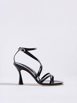 Marion Parke Lottie 85 Sandal Nappa in Black at Nordstrom, Size 36.5