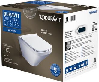 Duravit Duravit - Durastyle Set De Inodoro Suspendido, Enrasado, 370x540mm