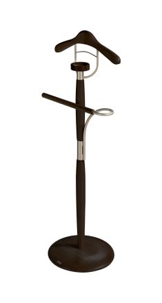 HERDASA Gal&aacute;n de noche de madera de haya wengu&eacute; 110x45x32 cm