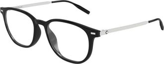 Montblanc Optical Frame - Heren - Brillen - Zwart - 53 MM - Accessoires