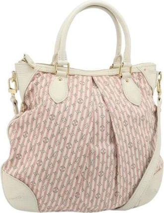 Louis Vuitton Borsa Pre-owned in Lino - - Pre-owned - Donna - Rosa - ONE SIZE