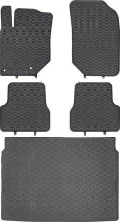OEM Juego De Alfombrillas De Goma Para Coche Y Alfombrilla Para Maletero Para Peugeot 2008 Ii Crossover (a Partir De Enero De 2020)