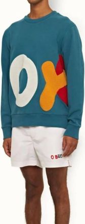 Orlebar Brown Mens Stevenson Sweater In Ob Marina