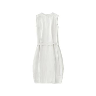 STUDIO NICHOLSON Wold Dress - female - Studio Nicholson - Midi Dresses - Beige - L - Dresses