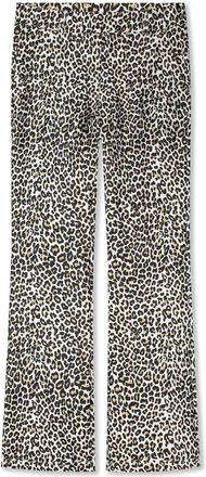 Hart by Helena Hart Flair Print Catkin Flare Broek - Dames - Wijde Broeken - Veelkleurig - M - Broeken