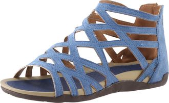 Generic Sandals for Women Womens Shoes Summer Summer Large Size Low Top High Breathable Fish Mouth Adhesive Roman Womens Sandals