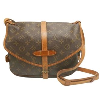Louis Vuitton Pre-owned Saumur 30 Schoudertas - Dames - Pre-owned - Bruin - Maat: ONE Size