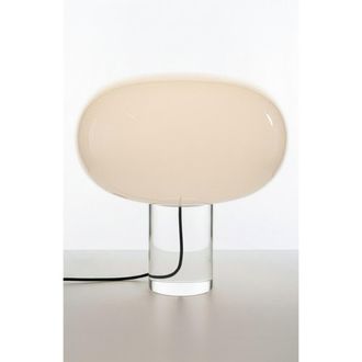 Brightech Callisto 11 White Glossy Glass LED Table Lamp with Rotary Dimmer at Nordstrom