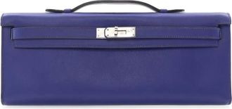 Herm&egrave;s 2011 Swift Kelly Cut clutch bag - Blauw