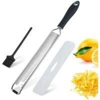 OEM Rallador Y Extractor De C&iacute;tricos De Acero Inoxidable Para Lim&oacute;n, C&iacute;tricos Y Queso - Ergon&oacute;mico Y Antideslizante - Rallador De Queso Multifuncional - R