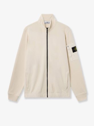Stone Island Felpa in cotone con zip - STONE ISLAND - gender_Man