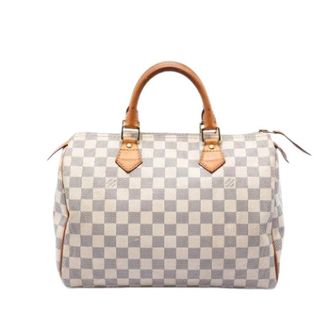 Louis Vuitton Pre-owned Handbags, female, White, Size: ONE SIZE Pre-owned Speedy 30
