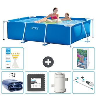 Intex Piscina Con Estructura Rectangular - 220x150x60 Cm - 7-piezas S141