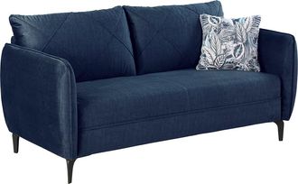 Jockenhöfer 2,5-Sitzer »Novara« mit attraktiver Steppung, Rauten-Biesennähte, frei im Raum stellbar