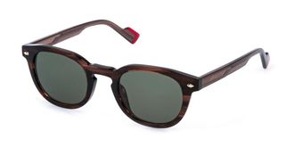 Sting SST558 0GEQ Mens Sunglasses Brown Size 50