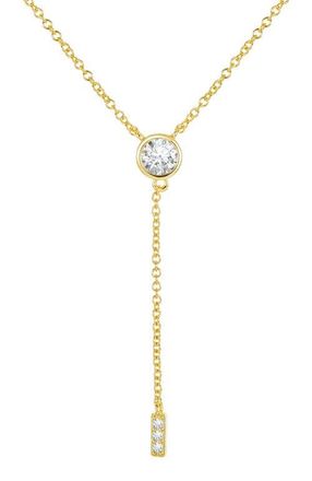 Untamed Petals Pilar Crystal Drop Pendant in Gold at Nordstrom
