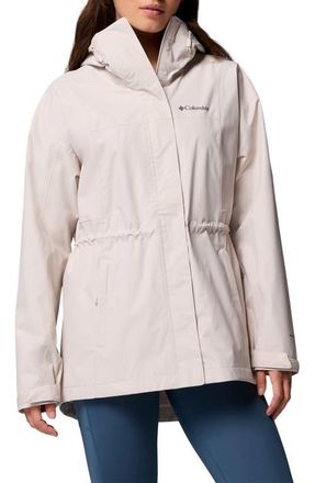 Columbia Hikebound II Long Waterproof Jacket in Dark Stone at Nordstrom, Size Xx-Large