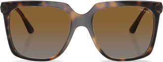 Vogue Eyewear tortoiseshell-effect square-frame sunglasses - women - Acetate - 54 - Brown