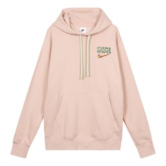 Nike Mens Nike Alphabet Logo Pullover Pink DM2250-601