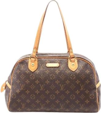 Louis Vuitton Pre-owned Handbags, female, Brown, Size: ONE SIZE Pre-owned Canvas louis-vuitton-bags