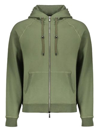 Moorer Norcia hooded jacket - Green