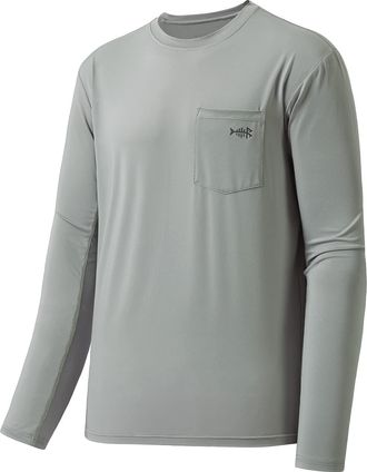 Bassdash Mens UPF 50+ Performance Long Sleeve T-Shirt UV Sun Protection Fishing Hiking Sports Shirts