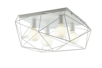 Luce-Ambiente-Design Ceiling Lamp Abraxas Bianca 4xe27