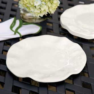 Ballard Designs Set of 4 Cruz Melamine Dinner Plates - Ballard Designs