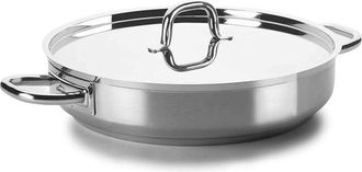 Lacor 54650s - Paellera Sin Tapa 50&oslash;cm Chef Luxe Inox