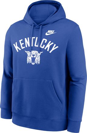 Nike Kentucky Legacy Arch Club Nike Mens College Pullover Hoodie in Blue | NKDK4EVUKV-N9R
