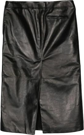 Alexander McQueen Dames, Rokken, Zwart, Maat: M Zijde