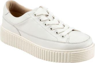 Trotters Baylor Platform Sneaker in White at Nordstrom, Size 10