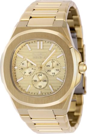 Invicta Speedway Quartz Gold Dial Mens Watch 48525