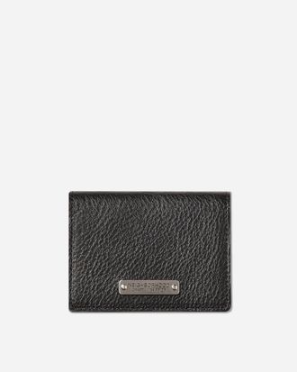 Neighborhood Leather Card Case Black