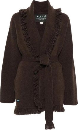 Alanui Cardigans - Dames - Vesten - Bruin - S - Truien & Vesten