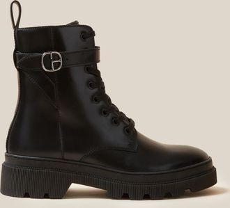Claudie Pierlot Bottines rangers cuir