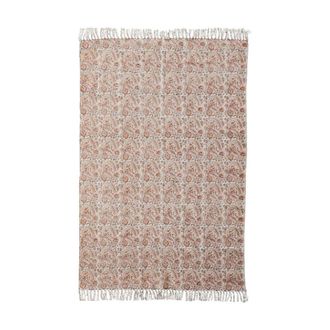 Chehoma Alfombra de algod&oacute;n rosa 120x180