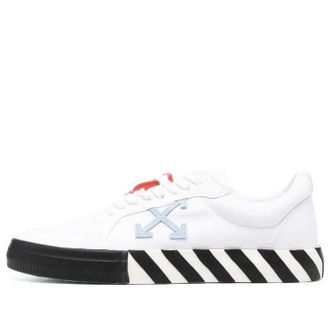 Off-white Vulcanized low-top Sneakers White Black Orange OMIA085S23FAB0010140