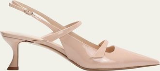 Alexandre Birman Tita Patent Slingback Pumps