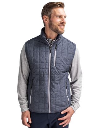 Cutter & Buck Rainier PrimaLoft Mens Eco Insulated Full Zip Puffer Vest