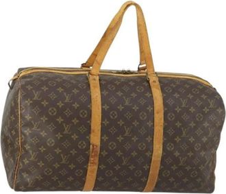 Louis Vuitton Pre-owned Weekend Bags, female, Brown, Size: ONE SIZE Pre-owned Vintage Weekend Bag