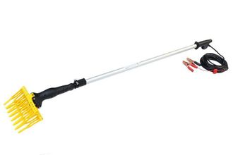 Far Scuotitore Abbacchiatore Olive Batteria 12v 140w Asta 3 Mt Scuotiolive 1000 B/m