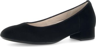 Gabor Betty Womens Court Shoes Black Suede