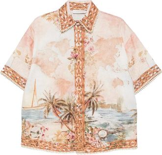 Zimmermann Mahon Print Shirt
