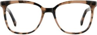 Kate Spade New York brieana 53mm square reading glasses in Havana at Nordstrom