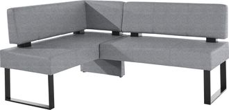 HOME AFFAIRE Eckbank »Oliver mit Metallgestell, Küchenbank« verschiedene Bezüge Cord Esszimmerbank OTTOs Choice