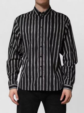 Dolce & Gabbana striped cotton dress shirt